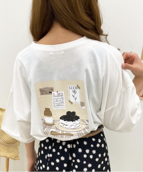 apres jour(アプレジュール)の「アソートロールアップTシャツ【ZOZOTOWN限定アイテム】(Tシャツ/カットソー)」|ホワイト系その他2