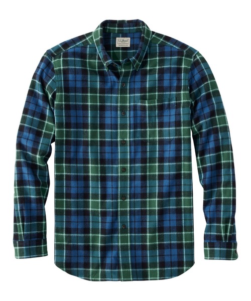 L.L.Bean（エルエルビーン）の「スコッチ・プラッド・フランネル・シャツ ジャパン・フィット（シャツ/ブラウス・メンズ・ブルー系その他/レッド系その他/ブルー系その他2/グレー系その他/グレー系その他2/レッド系その他2/ブルー系その他3/ブラック系その他/ブルー系その他4/ブラック系その他2/ブルー系その他7/ブルー系その他5/ブルー系その他6/ホワイト系その他/グリーン系その他/ホワイト系その他2/レッド系その他3/グリーン系その他2/ブルー系1/マルチ/ブラック系その他3/ブルー系2/グリーン系その他3/グリーン系その他4/ベージュ系その他/ブルー系3・SMALL/MEDIUM/LARGE/X-LARGE/XX-LARGE）」の12枚目の写真
