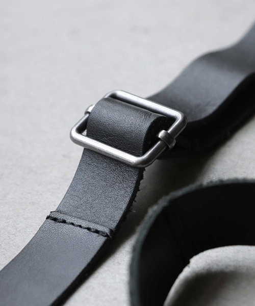 antiqua（アンティカ）の「マニッシュ印象。レザーサスペンダー（サスペンダー・メンズ・ブラウン/ブラック・FREE）」の7枚目の写真