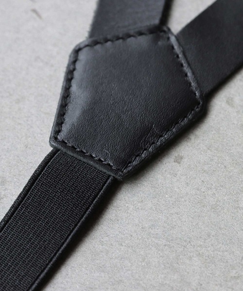 antiqua（アンティカ）の「マニッシュ印象。レザーサスペンダー（サスペンダー・メンズ・ブラウン/ブラック・FREE）」の5枚目の写真