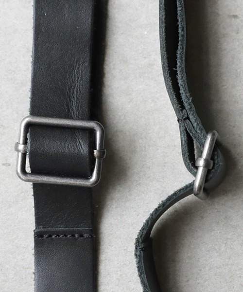 antiqua（アンティカ）の「マニッシュ印象。レザーサスペンダー（サスペンダー・メンズ・ブラウン/ブラック・FREE）」の3枚目の写真