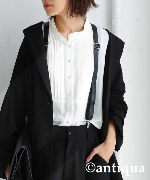 antiqua（アンティカ）の「マニッシュ印象。レザーサスペンダー（サスペンダー・メンズ・ブラウン/ブラック・FREE）」の18枚目の写真