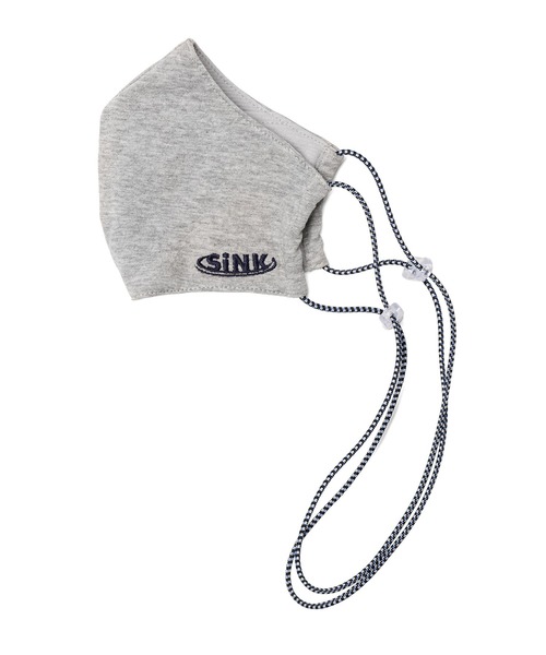 SINK kotohayokozawa（シンク コトハヨコザワ）の「SINK MASK HANG ON THE NECK（マスク・レディース・ベージュ/グレー/ネイビー・FREE）」の2枚目の写真