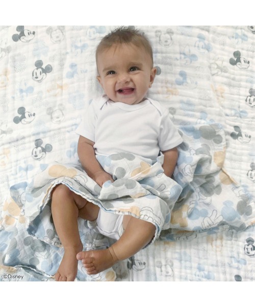 Disney（ディズニー）の「スワドル 3枚入り（おくるみ・キッズ・ホワイト系その他/ホワイト系その他2/ブルー系その他/ホワイト×イエロー/ホワイト×グレー/ホワイト×ピンク・FREE）」の13枚目の写真