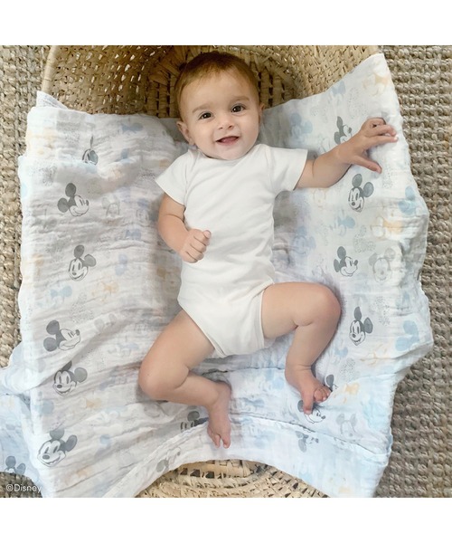 Disney（ディズニー）の「スワドル 3枚入り（おくるみ・キッズ・ホワイト系その他/ホワイト系その他2/ブルー系その他/ホワイト×イエロー/ホワイト×グレー/ホワイト×ピンク・FREE）」の15枚目の写真