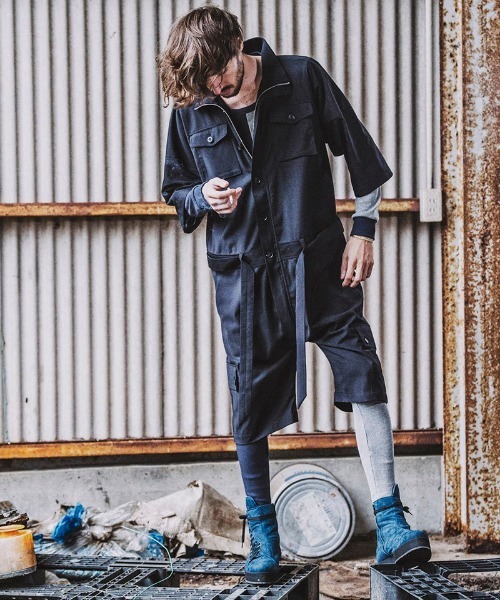 NO ID.（ノーアイディ）の「mp8666-ミリタリーオールインワン（つなぎ