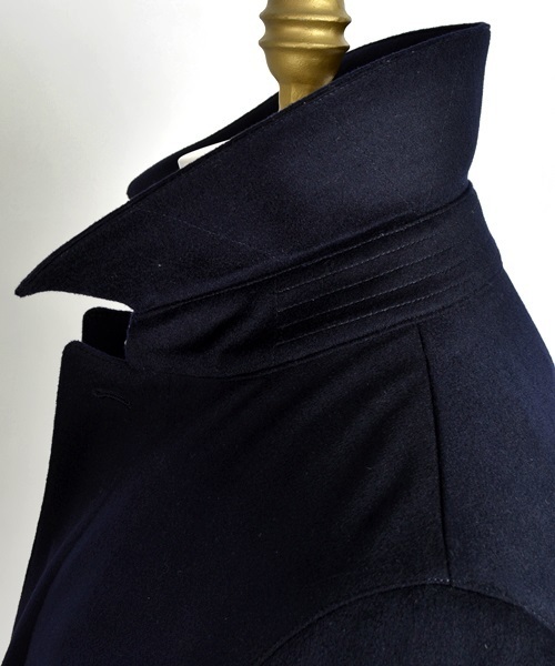 SHIPS（シップス）の「SD: 【LORO PIANA】 ”STORM SYSTEM” ソリッド ステンカラーコート■（ステンカラーコート・メンズ・ネイビー・X-LARGE/MEDIUM/LARGE/SMALL）」の13枚目の写真