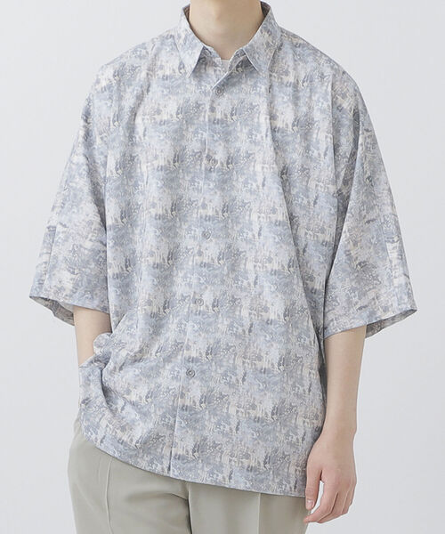 BeAMS DOT（ビームスドット）の「【WEB限定】BeAMS DOT / アソート柄 オーバーサイズ半袖シャツ（シャツ/ブラウス・メンズ・その他2/その他/その他1・MEDIUM/LARGE）」の3枚目の写真