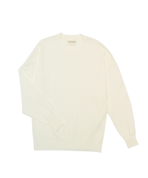 Ray BEAMS（レイビームス）の「Ray BEAMS / 14G フルニードル ビッグプルオーバー（ニット/セーター・レディース・オフホワイト/ブラック/ブルー系その他・ONE SIZE）」の11枚目の写真