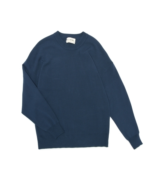 Ray BEAMS（レイビームス）の「Ray BEAMS / 14G フルニードル ビッグプルオーバー（ニット/セーター・レディース・オフホワイト/ブラック/ブルー系その他・ONE SIZE）」の13枚目の写真