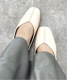 センターシームフラットシューズ【ZOZOTOWN限定アイテム】