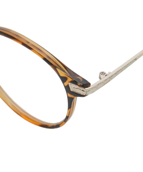 DONOBAN（ドノバン）の「【UVカット率 99％以上】ラウンドフレームメガネ（メガネ・レディース・ブラウン系その他/ブラック/クリア・ONESIZE）」の9枚目の写真