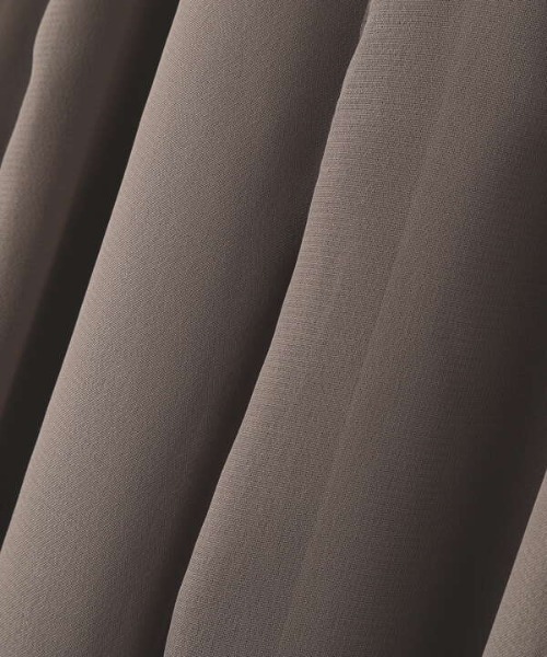 N.（N. Natural Beauty Basic）（エヌエヌナチュラルビューティーベーシック）の「ニットカーデシフォンスカートセットアップ（ワンピース・レディース・グレー/ホワイト/ブルー・MEDIUM）」の20枚目の写真