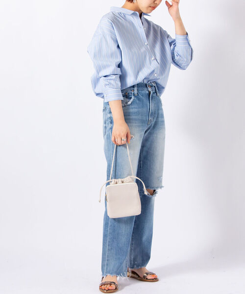 NOLLEY’S(ノーリーズ)の「ミニ巾着ショルダーバッグ(ショルダーバッグ・レディース・オフホワイト/ブラック/ラベンダー/ベージュ・FREE)」の19枚目の写真
