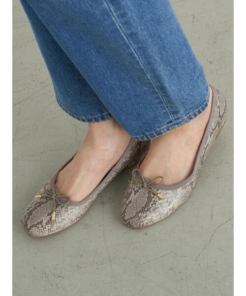 earth music&ecology(アースミュージックアンドエコロジー)の「ORiental TRaffic フラットバレエシューズ *(パンプス・レディース・パイソン・38/39/36/37/35)」の11枚目の写真