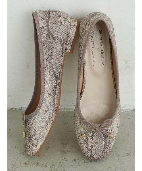 earth music&ecology(アースミュージックアンドエコロジー)の「ORiental TRaffic フラットバレエシューズ *(パンプス・レディース・パイソン・38/39/36/37/35)」の8枚目の写真