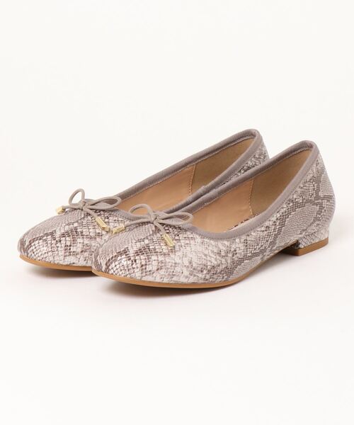 earth music&ecology(アースミュージックアンドエコロジー)の「ORiental TRaffic フラットバレエシューズ *(パンプス・レディース・パイソン・38/39/36/37/35)」の2枚目の写真