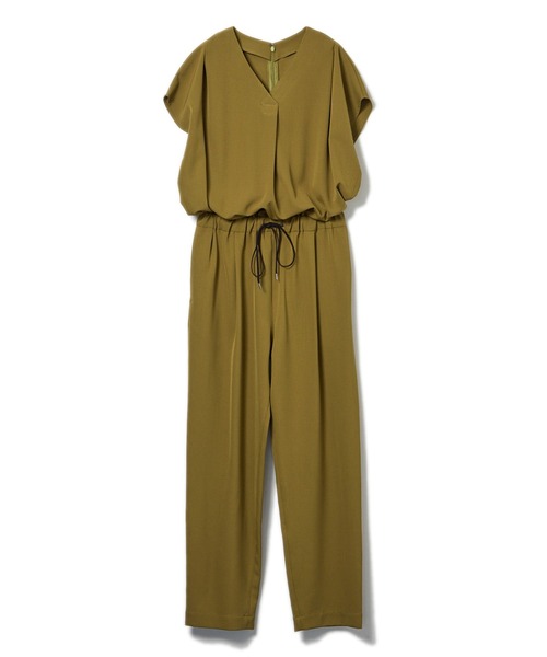 CLEARIMPRESSION (クリアインプレッション)の「Vネックオールインワン(サロペット/オーバーオール・レディース・カーキ/ダークブラウン/ブラック・フリー)」の13枚目の写真