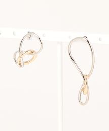 AMERICAN HOLIC（アメリカンホリック）の「ワイヤーリングアシメピアス（ピアス（両耳用））」