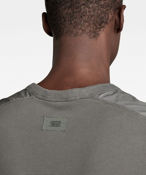 G-STAR RAW（ジースターロゥ）の「MIX WOVEN CARGO T-SHIRT（T