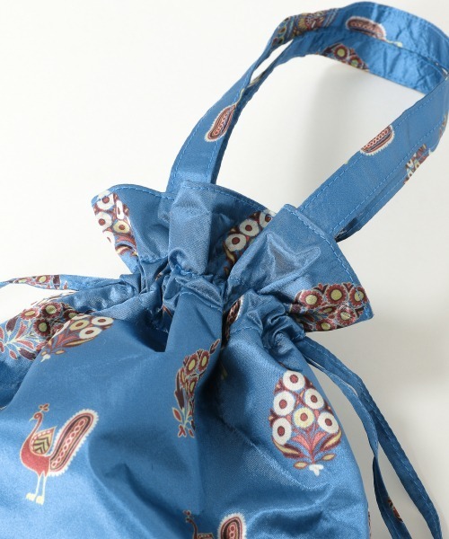 RAGEBLUE(レイジブルー)の「チャイナ巾着バッグ/942653(ハンドバッグ・レディース・ネイビー/ブルー・ONE SIZE)」の11枚目の写真