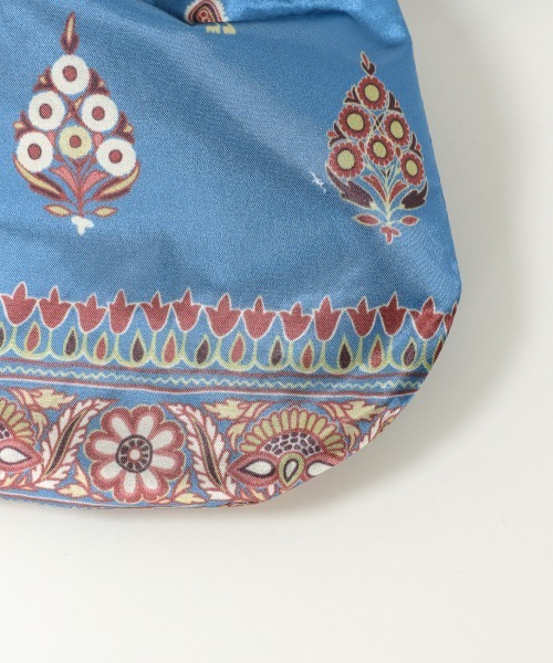 RAGEBLUE(レイジブルー)の「チャイナ巾着バッグ/942653(ハンドバッグ・レディース・ネイビー/ブルー・ONE SIZE)」の3枚目の写真