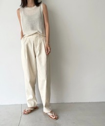 CANAL JEAN | RED CHOP WORKS(レッドチョップワークス) コットンタックパンツ(その他パンツ)