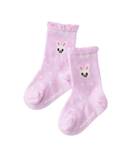 MIKI HOUSE(ミキハウス)の「ソックスパック 3足セット(11-17cm)(ソックス/靴下・キッズ・ホワイト/ピンク/ブルー/マルチ・13-15cm/11-13cm/15-17cm)」の14枚目の写真