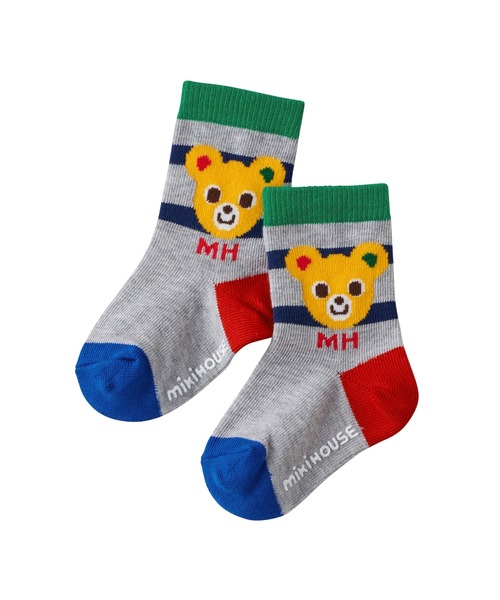 MIKI HOUSE(ミキハウス)の「ソックスパック 3足セット(11-17cm)(ソックス/靴下・キッズ・ホワイト/ピンク/ブルー/マルチ・13-15cm/11-13cm/15-17cm)」の18枚目の写真