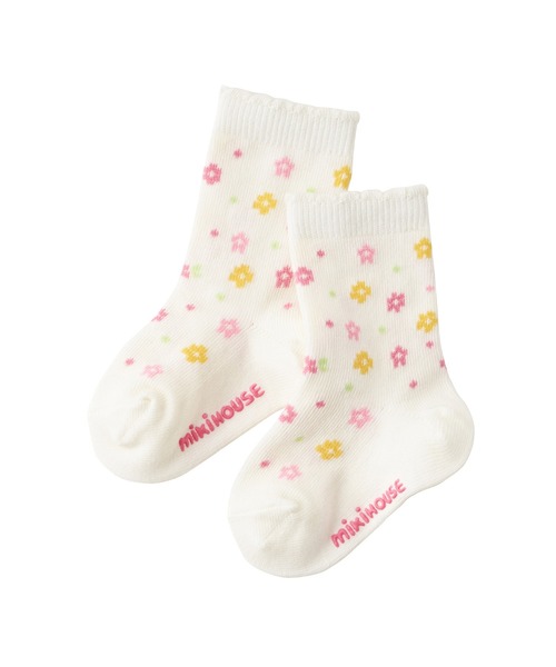 MIKI HOUSE(ミキハウス)の「ソックスパック 3足セット(11-17cm)(ソックス/靴下・キッズ・ホワイト/ピンク/ブルー/マルチ・13-15cm/11-13cm/15-17cm)」の21枚目の写真