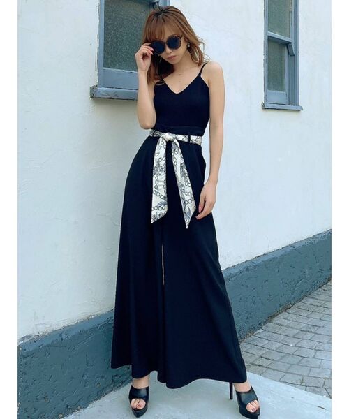 RESEXXY（リゼクシー）の「スカーフベルトワイドパンツ（その他パンツ・レディース・ブラック/ミント/ベージュ・FREE）」の21枚目の写真