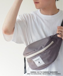 【 KANGOL / カンゴール 】 ダブルジップ ナイロン ボディバッグ