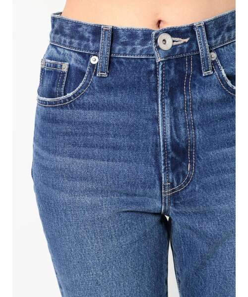 GYDA（ジェイダ）の「HEMフリンジストレートデニムパンツ（デニムパンツ・レディース・ブルー/ライトブルー・X-SMALL/SMALL/MEDIUM）」の20枚目の写真