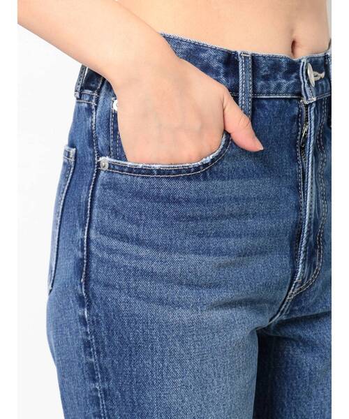 GYDA（ジェイダ）の「HEMフリンジストレートデニムパンツ（デニムパンツ・レディース・ブルー/ライトブルー・X-SMALL/SMALL/MEDIUM）」の22枚目の写真