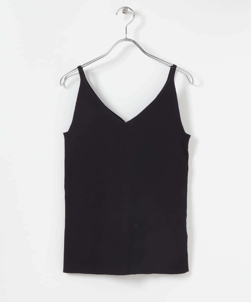 SENSE OF PLACE by URBAN RESEARCH（センスオブプレイスバイアーバンリサーチ）の「2WAYニットキャミソール（ニット/セーター・レディース・レッド/ライトベージュ/ブラック/グリーン・ONE）」の2枚目の写真