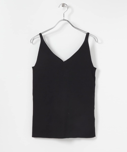 SENSE OF PLACE by URBAN RESEARCH（センスオブプレイスバイアーバンリサーチ）の「2WAYニットキャミソール（ニット/セーター・レディース・レッド/ライトベージュ/ブラック/グリーン・ONE）」の22枚目の写真