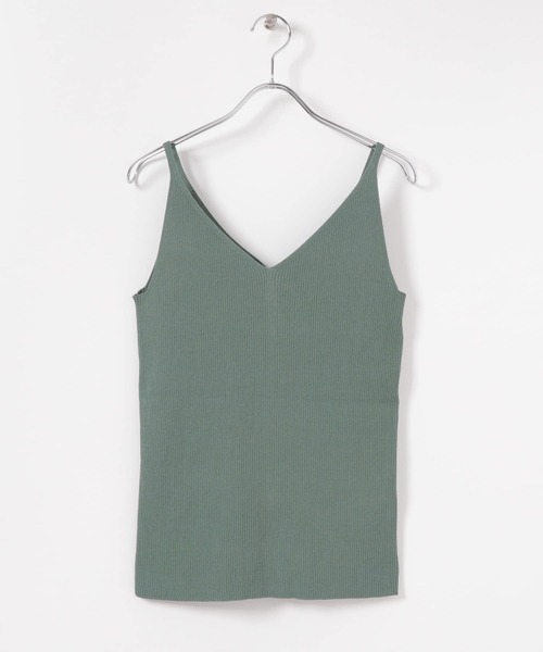 SENSE OF PLACE by URBAN RESEARCH（センスオブプレイスバイアーバンリサーチ）の「2WAYニットキャミソール（ニット/セーター・レディース・レッド/ライトベージュ/ブラック/グリーン・ONE）」の10枚目の写真