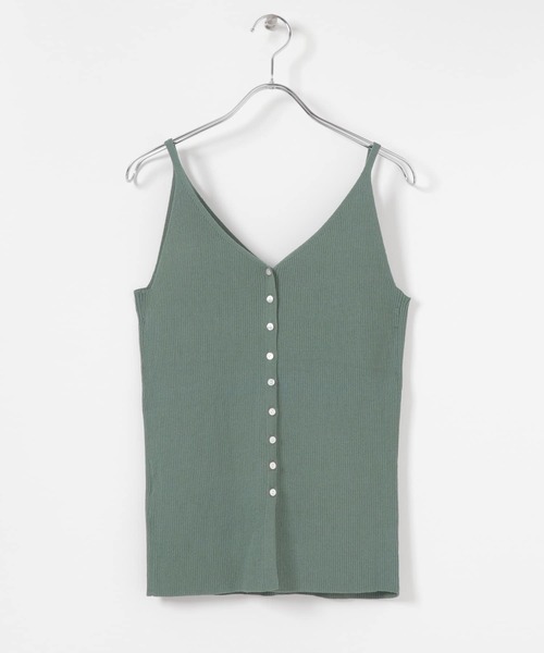 SENSE OF PLACE by URBAN RESEARCH（センスオブプレイスバイアーバンリサーチ）の「2WAYニットキャミソール（ニット/セーター・レディース・レッド/ライトベージュ/ブラック/グリーン・ONE）」の17枚目の写真