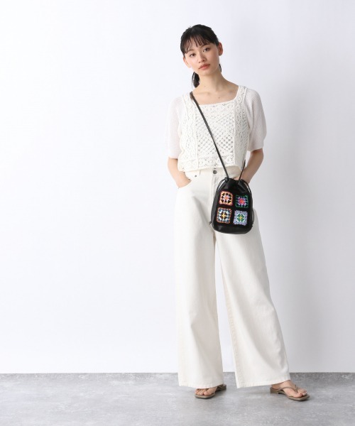 JEANASIS(ジーナシス)の「ホワイトデニムパンツ/948042(デニムパンツ・レディース・ホワイト系その他/ホワイト・MEDIUM/SMALL)」の8枚目の写真