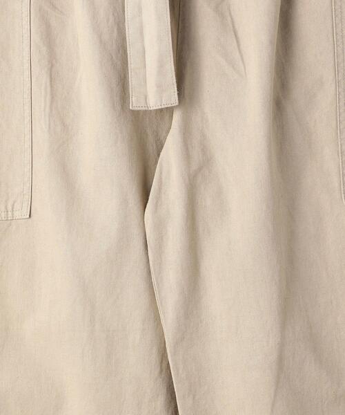 AEWEN MATOPH（イウエン マトフ）の「＜AEWEN MATOPH（イウエン マトフ）＞2ポケット ハイウエスト ベルトパンツ（その他パンツ・レディース・ダークグレー/ベージュ・36/38/34）」の10枚目の写真