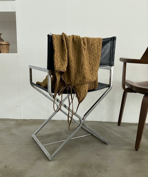 lawgy（ラウジー）の「uneven material cami op（ワンピース・レディース・アイボリー/オリーブ/ベージュ・FREE）」の17枚目の写真