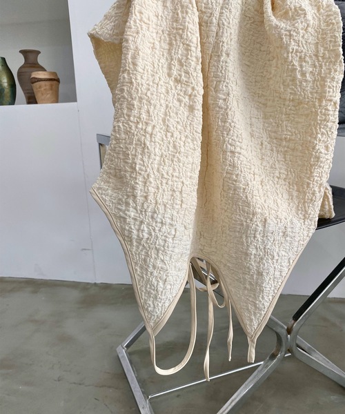 lawgy（ラウジー）の「uneven material cami op（ワンピース・レディース・アイボリー/オリーブ/ベージュ・FREE）」の14枚目の写真