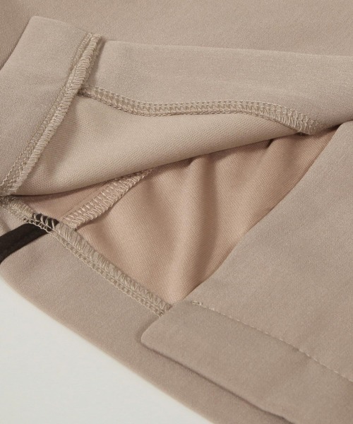 Julia Boutique（ジュリアブティック）の「リングベルト付きパイピングラップ風タイトスカート/21084（スカート・レディース・ブラック/ベージュ/ホワイト・ONE）」の14枚目の写真