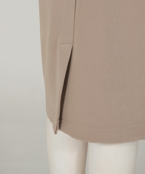 Julia Boutique（ジュリアブティック）の「リングベルト付きパイピングラップ風タイトスカート/21084（スカート・レディース・ブラック/ベージュ/ホワイト・ONE）」の18枚目の写真