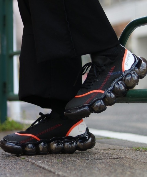 ROYAL FLASH（ロイヤルフラッシュ）の「【別注】grounds/グラウンズ/インサイドアウト BLK（スニーカー・メンズ・ブラック・40/41/42/43）」の14枚目の写真