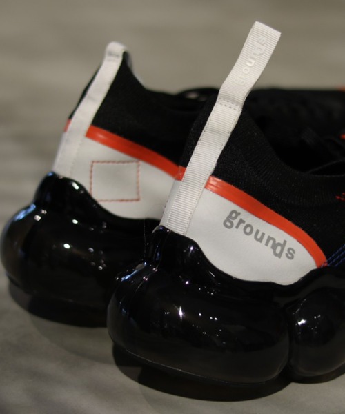 ROYAL FLASH（ロイヤルフラッシュ）の「【別注】grounds/グラウンズ/インサイドアウト BLK（スニーカー・メンズ・ブラック・40/41/42/43）」の11枚目の写真