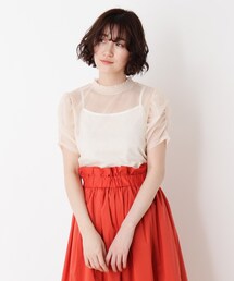 DRESKIP | シアーパフラメプルオーバー(シャツ/ブラウス)