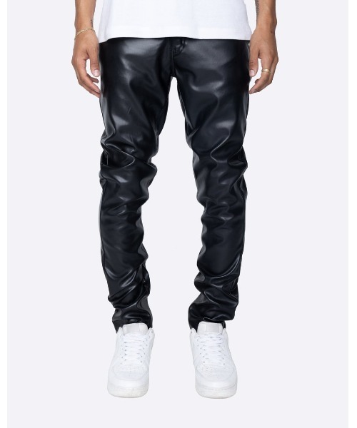 EPTM（エピトミ）の「『EPTM/エピトミ』PU PANTS/EPTM PUパンツ（カーゴパンツ・メンズ・ブラック/ブラウン・L/M/S）」の2枚目の写真