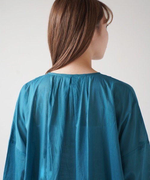 LUPILIEN（ルピリアン）の「ピンタックワンピース（ワンピース・レディース・ブラック/オフホワイト/グリーン・FREE）」の17枚目の写真