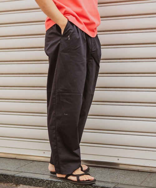 CIAOPANIC TYPY（チャオパニックティピー）の「絡み織りタックワイドパンツ（その他パンツ・メンズ・オリーブ/ブラック/ベージュ/チャコールグレー・MEDIUM/LARGE）」の8枚目の写真